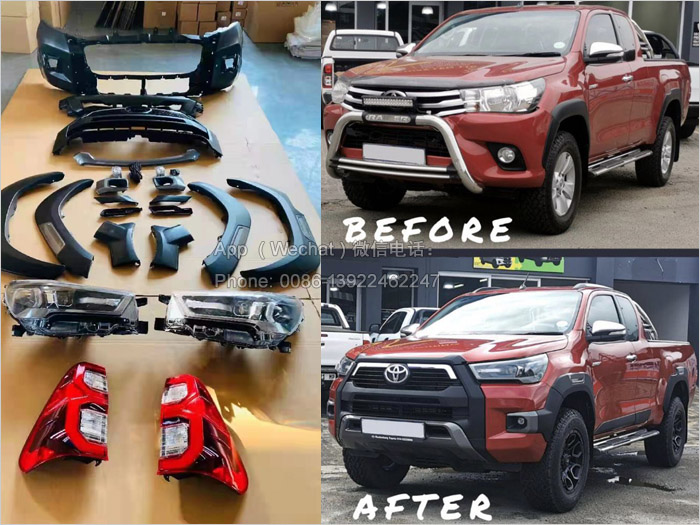 2015 2016 2017 2018 2019 2020 Hilux Upgrade Kit to 2021 Hilux
